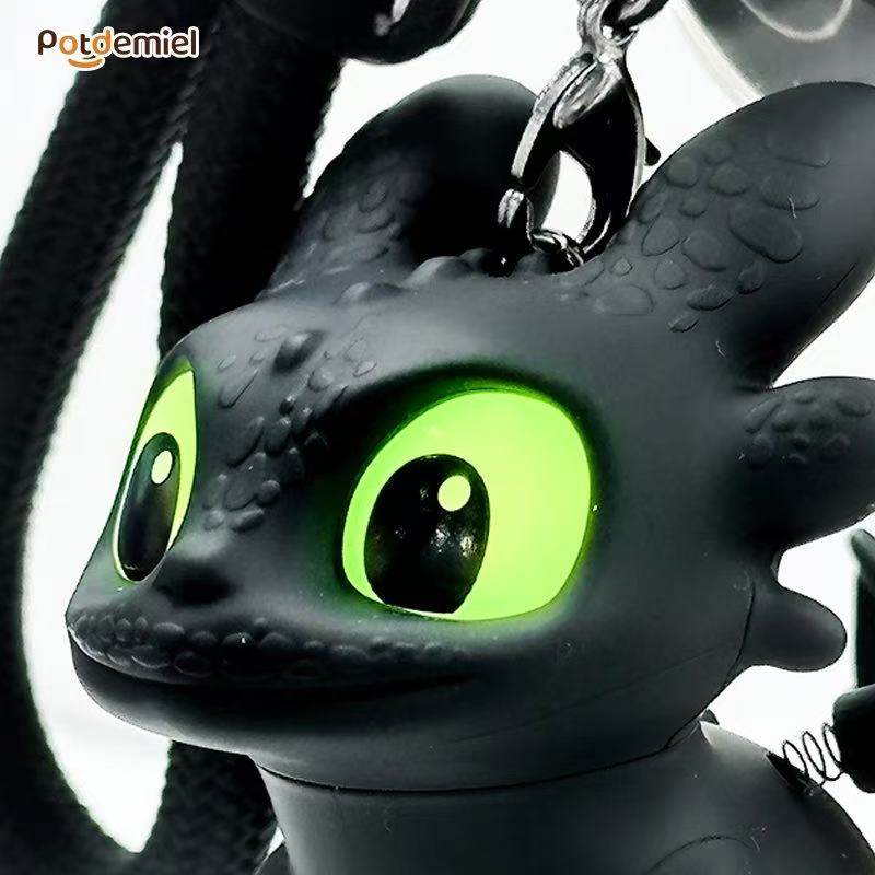 Car Accessories App - Genuine Cute Glowing Toothless Car Interior