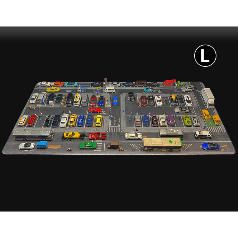 Car Accessories In Tokyo - 1:64 Scale Model 100X50cm Car Mat