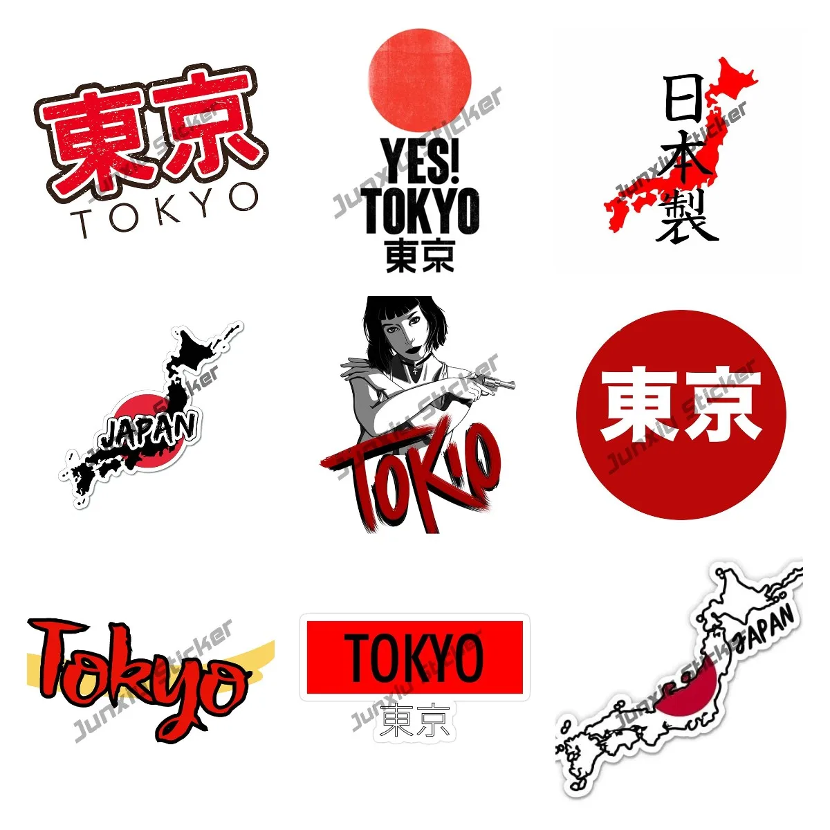 Car Accessories In Tokyo - Creative Car Sticker Made In Japan