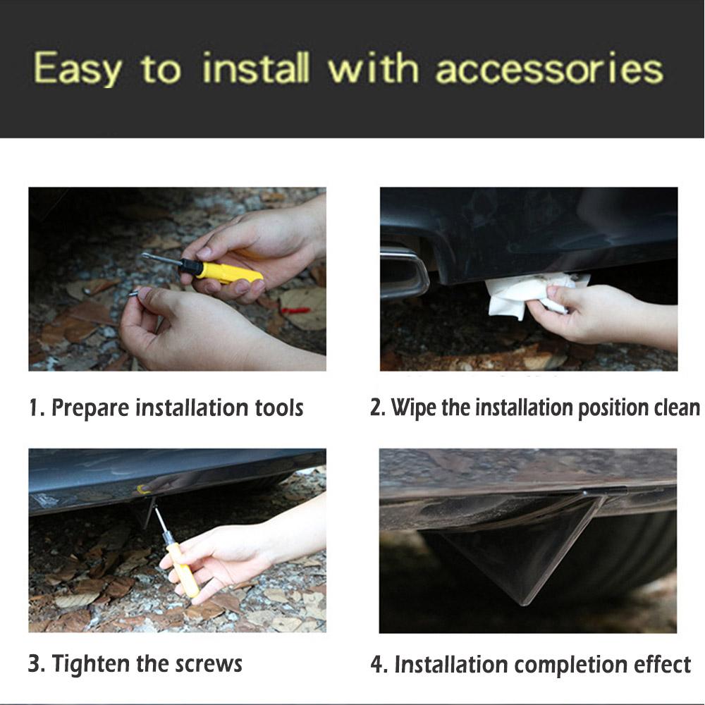 Car Rear Bumper Protector 4-Pi - Car Accessories You Need ulasan dan harga