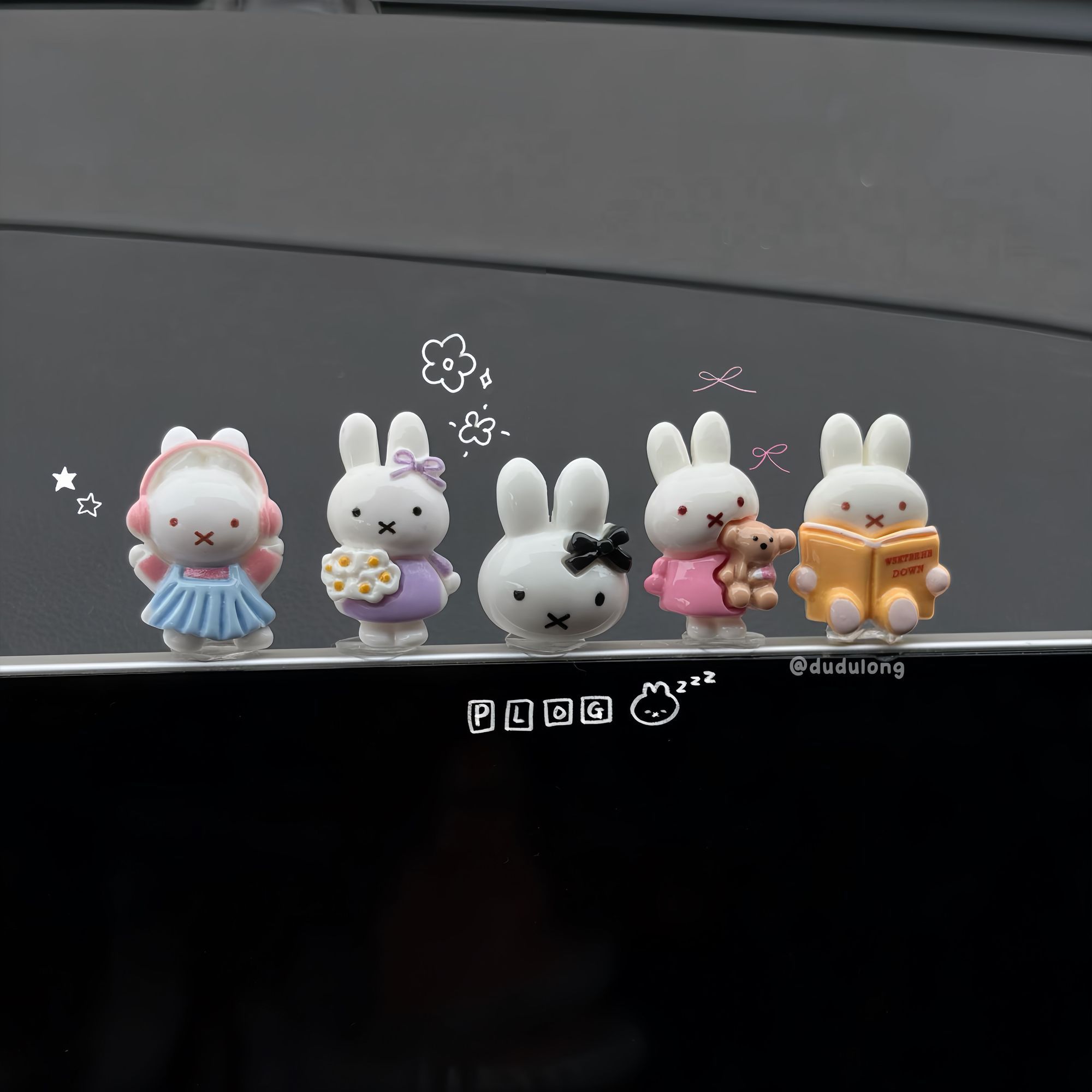 Korean Style Flower Bouquet Mi - Car Accessories For Decoration ulasan dan harga
