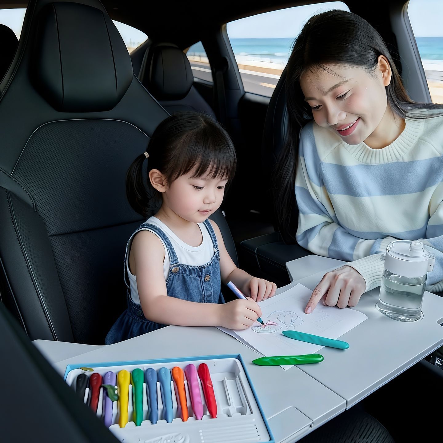 Foldable Car Desk For Tesla Mo - Car Accessories App ulasan dan harga