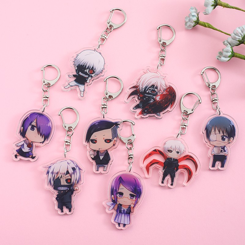 8Pcs Anime Figures Tokyo Ghoul - Car Accessories In Tokyo ulasan dan harga