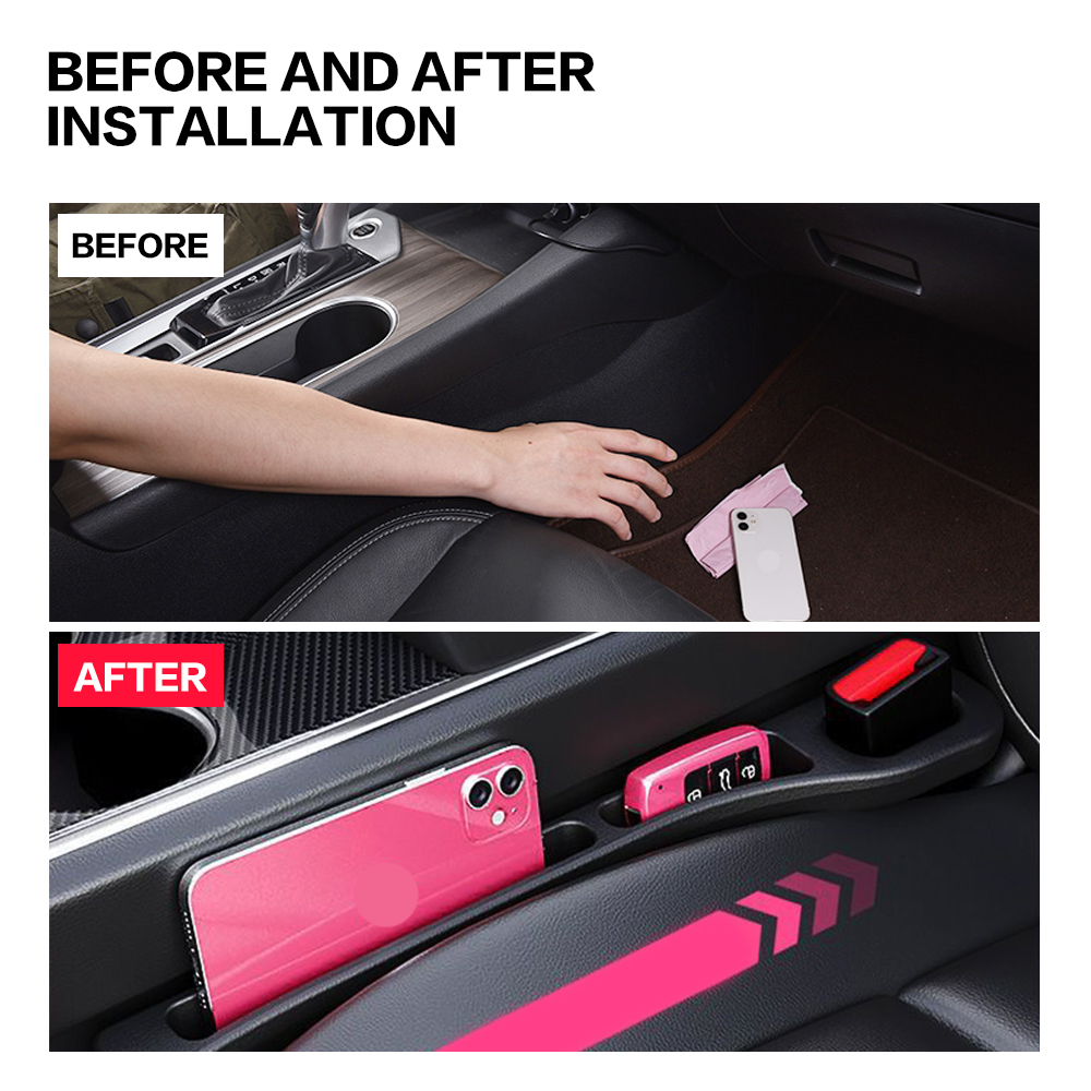 2PCS New Car Seat Gap Filler B - Car Accessories App ulasan dan harga