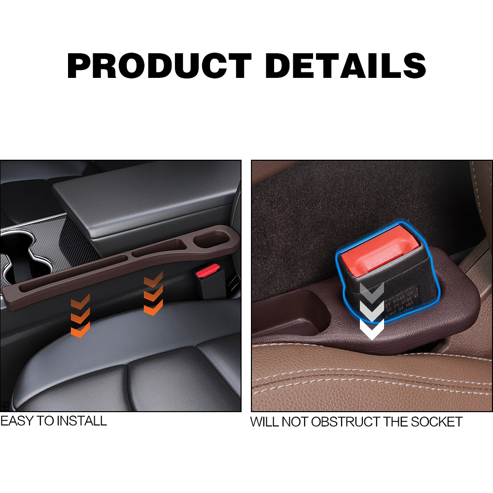 2PCS New Car Seat Gap Filler B - Car Accessories App ulasan dan harga
