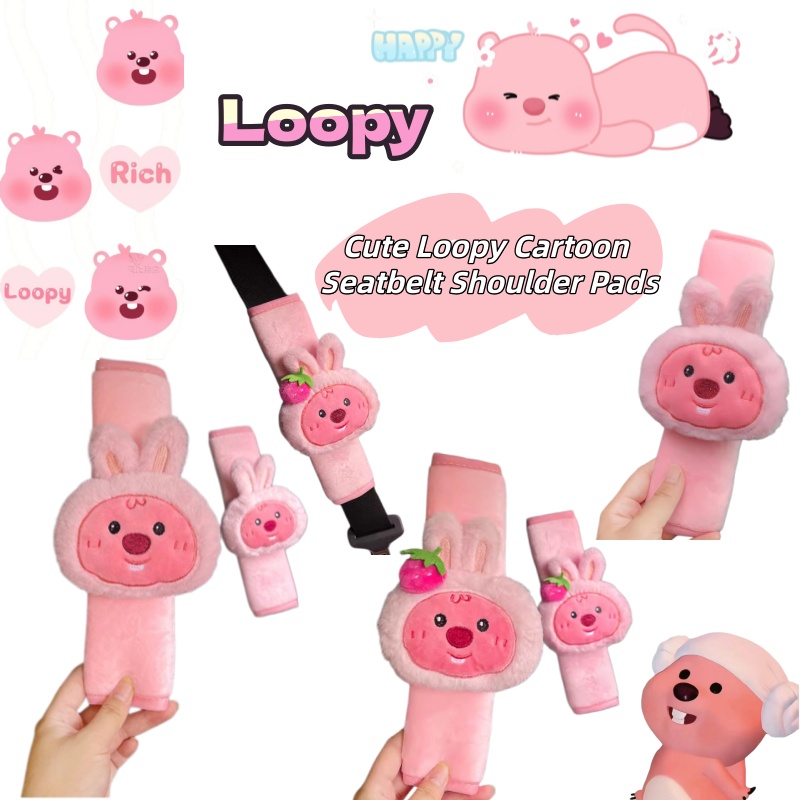 Cartoon cute little beaver Loo - Car Accessories For Decoration ulasan dan harga