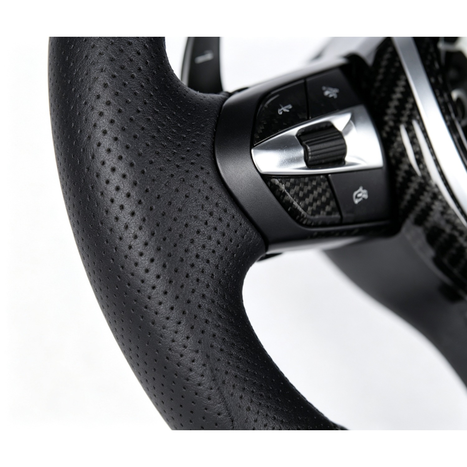 Real Carbon Fiber M Sport Stee - Car Accessories For Steering Wheel ulasan dan harga