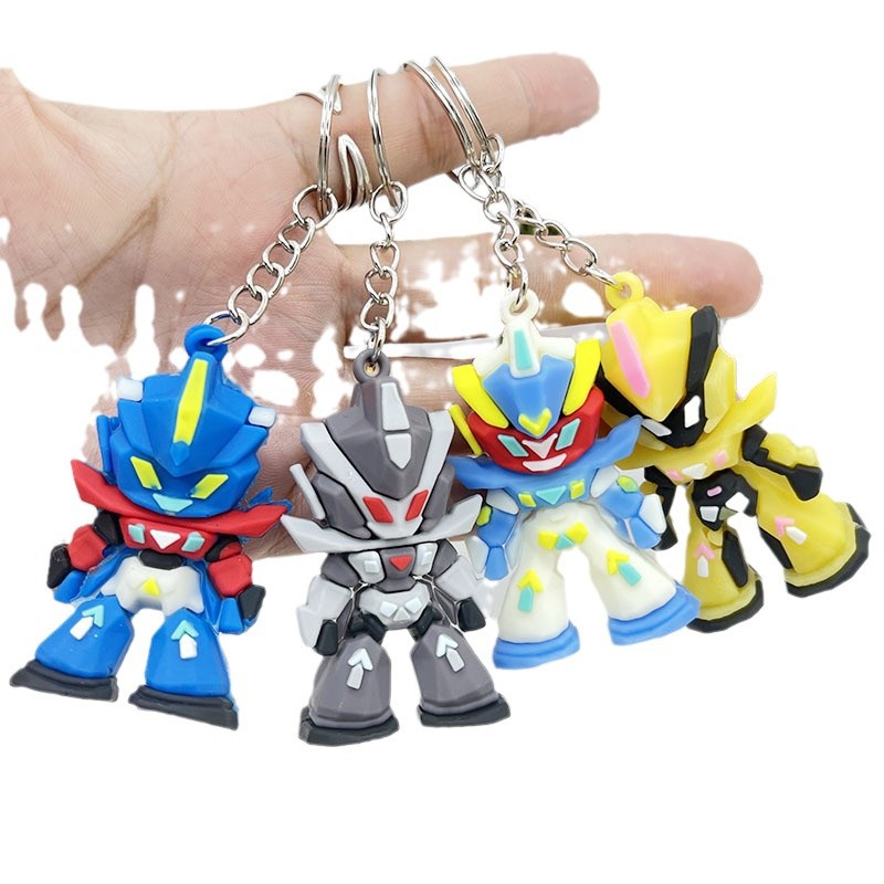 Gundam Silicone Keychain, Mini - Car Accessories Gifts For Men ulasan dan harga