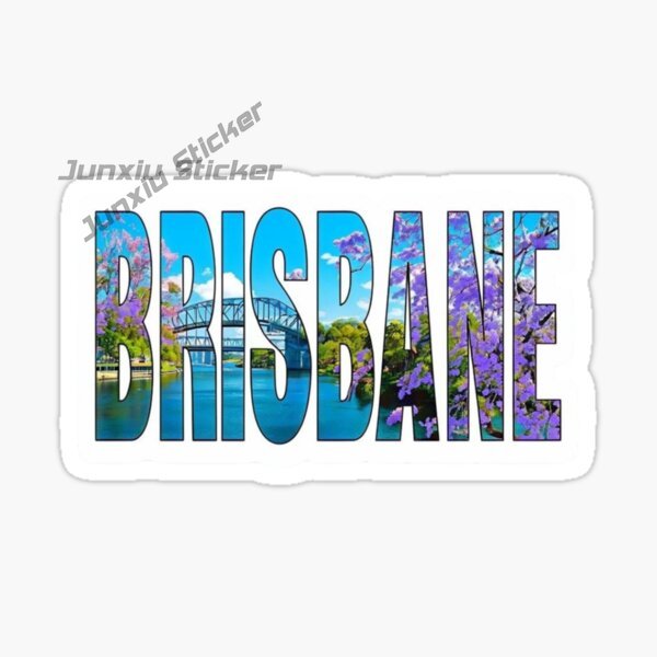 BRISBANE Australia Flag Nation - Car Accessories Brisbane ulasan dan harga