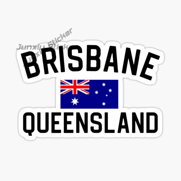 BRISBANE Australia Flag Nation - Car Accessories Brisbane ulasan dan harga