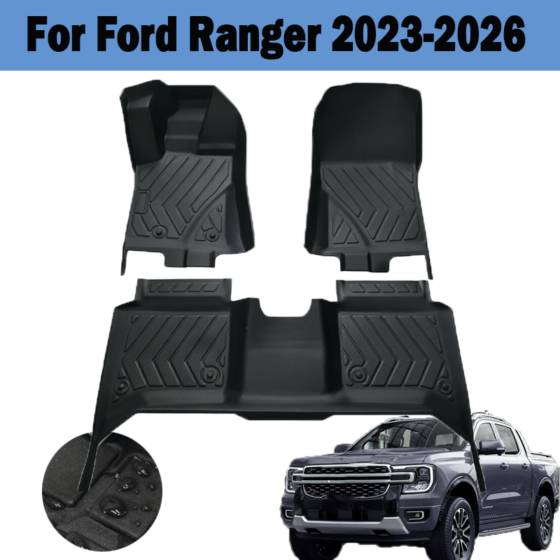 For Ford Ranger 2023-2026 Floo - Car Floor Mat Rubber ulasan dan harga