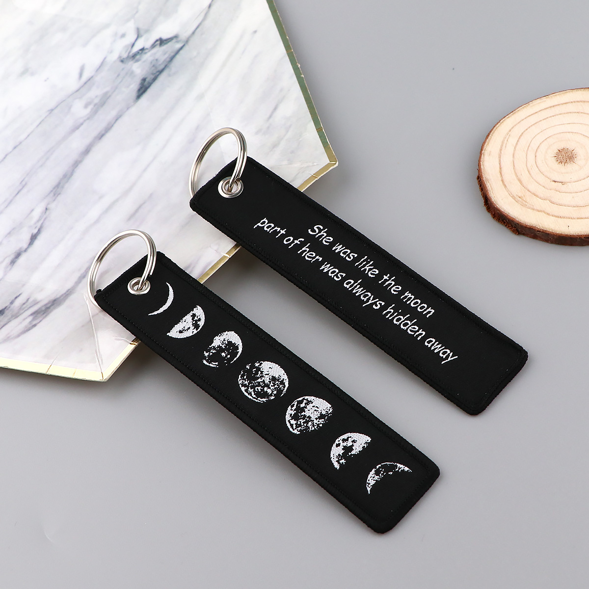 1PCS I Love Lucy Quotation Emb - Car Accessories Quotation ulasan dan harga