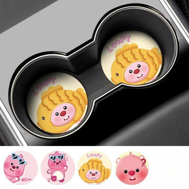 Loopy Creative Cartoon Car Coa - Car Accessories For Decoration ulasan dan harga