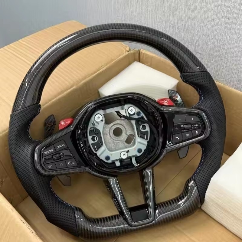 Car Steering Wheel Carbon Fibe - Car Accessories For Steering Wheel ulasan dan harga