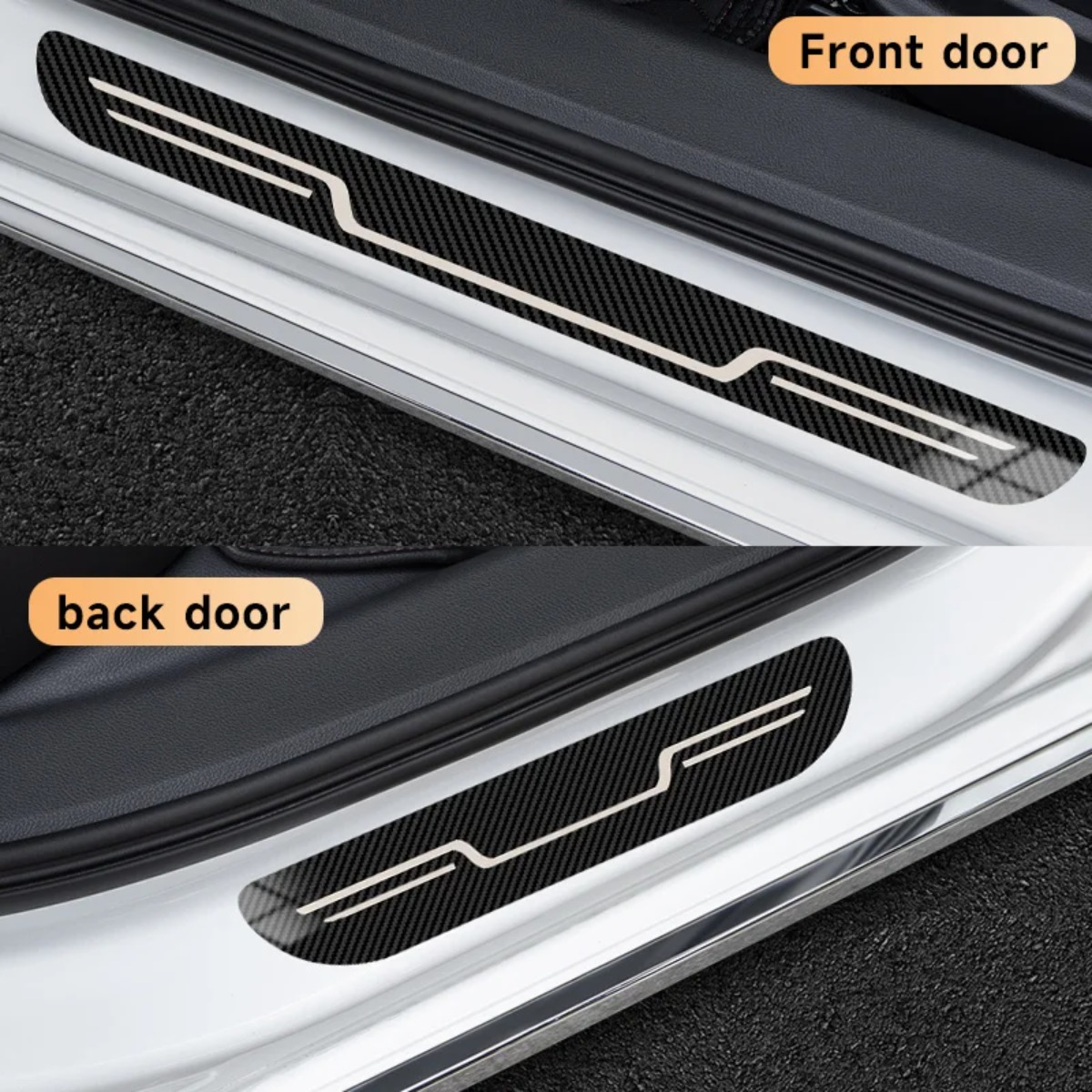 Car Door Sill Strip Stainless  - Car Accessories You Need ulasan dan harga