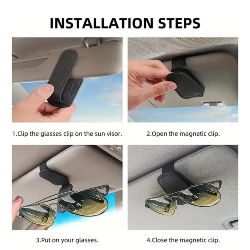 Car Sun Visor Glasses Case Hol - Car Accessories App ulasan dan harga