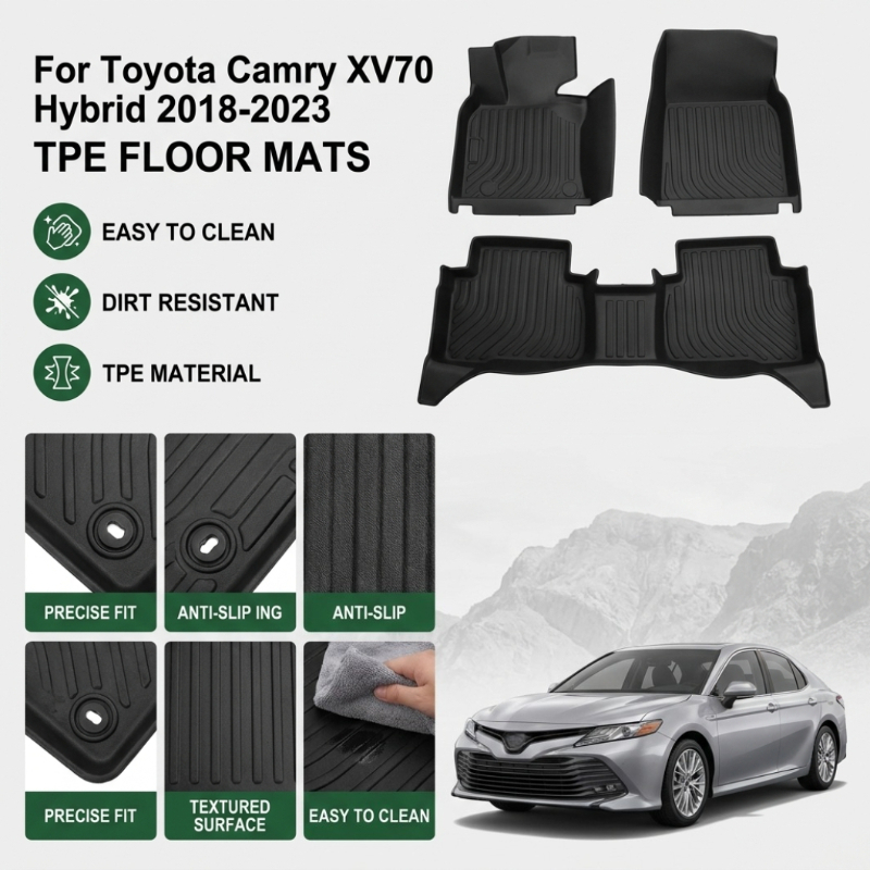 TPE Car Floor Mats For Toyota  - Car Floor Mat Rubber ulasan dan harga