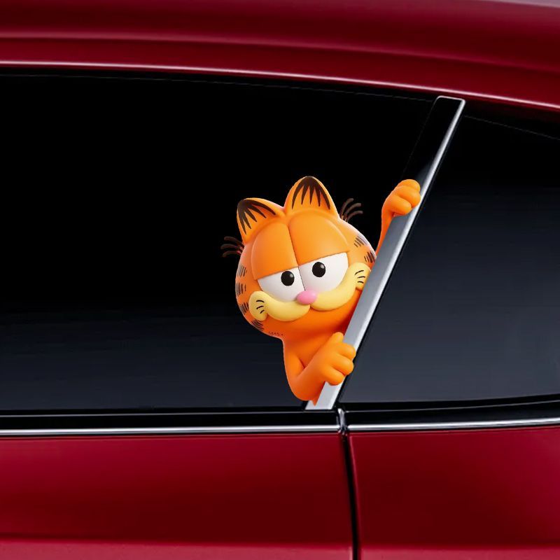 Garfield anime cartoon cute fu - Car Accessories For Decoration ulasan dan harga