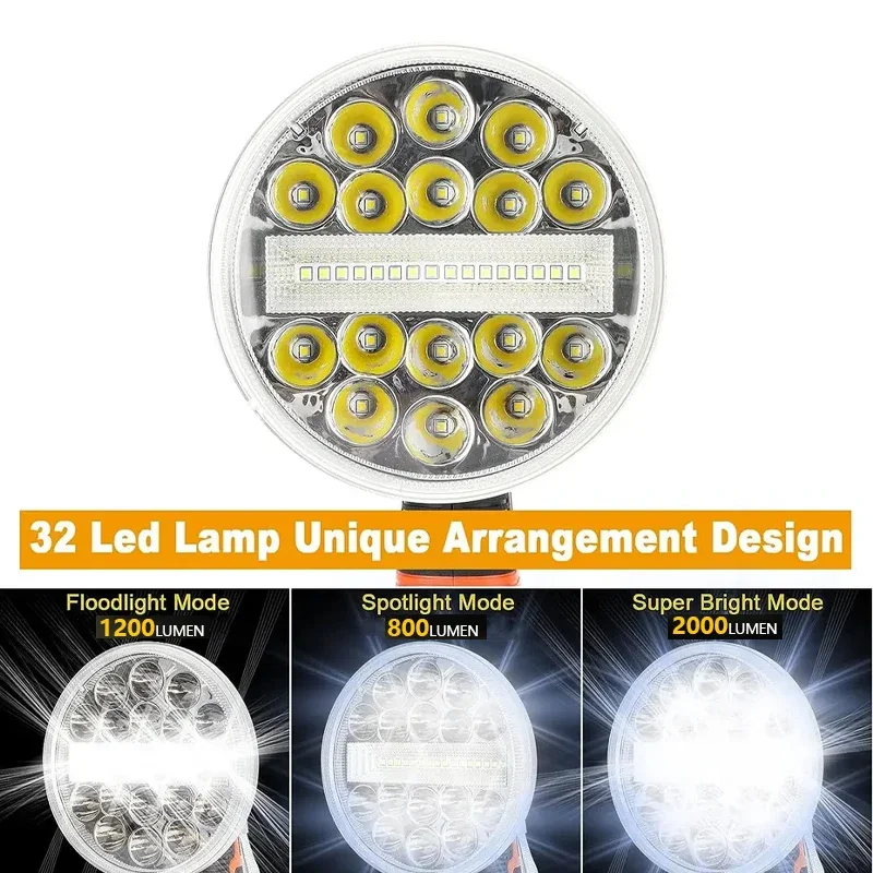 2000LM LED Work Light for Blac - Car Accessories Job ulasan dan harga