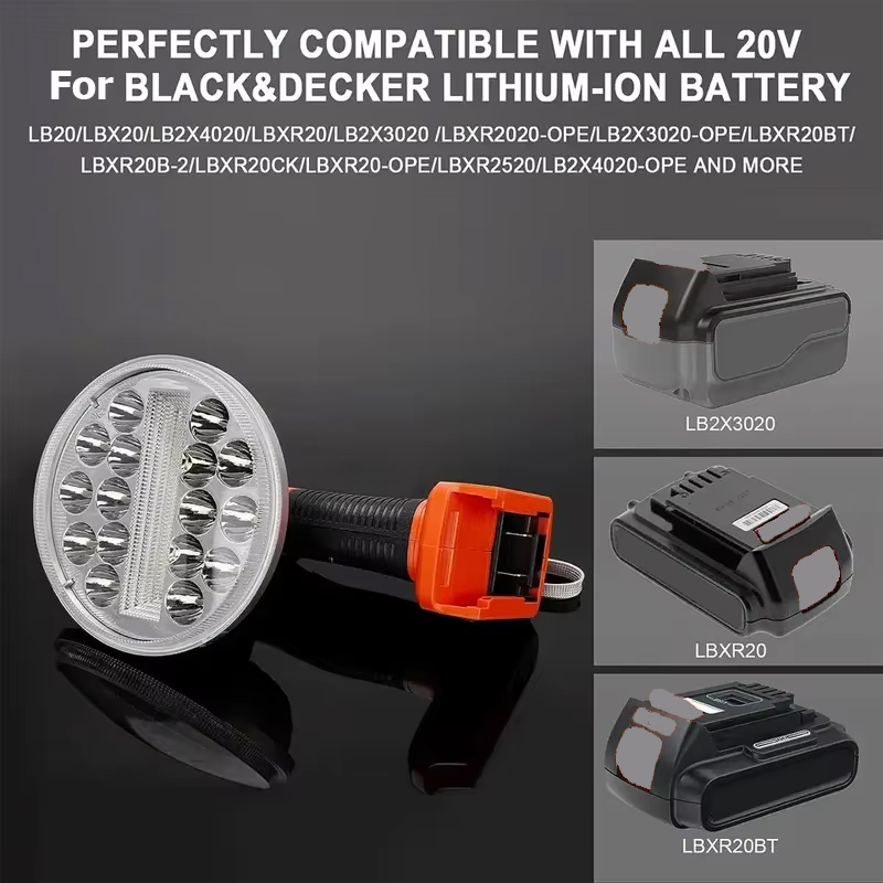 2000LM LED Work Light for Blac - Car Accessories Job ulasan dan harga
