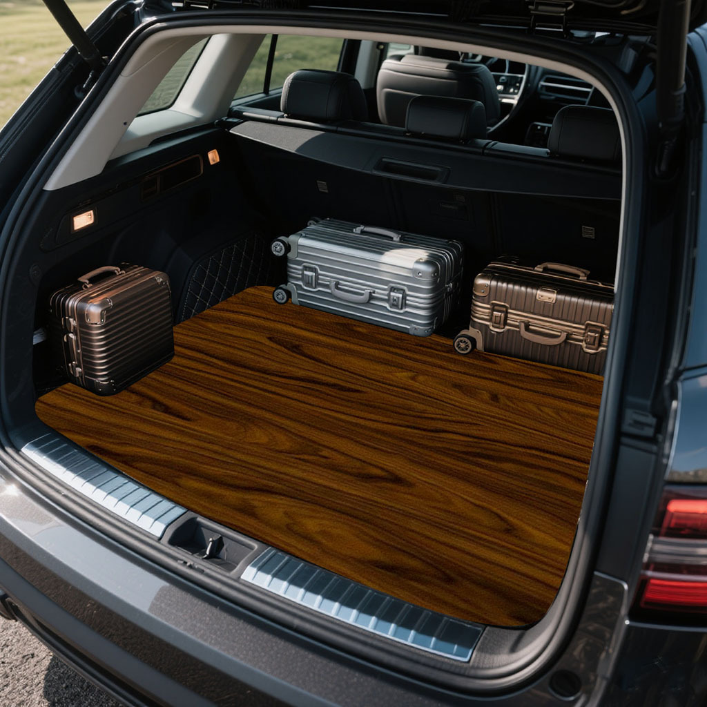 1pc Car Trunk Mat With Printed - Car Accessories Must Have ulasan dan harga