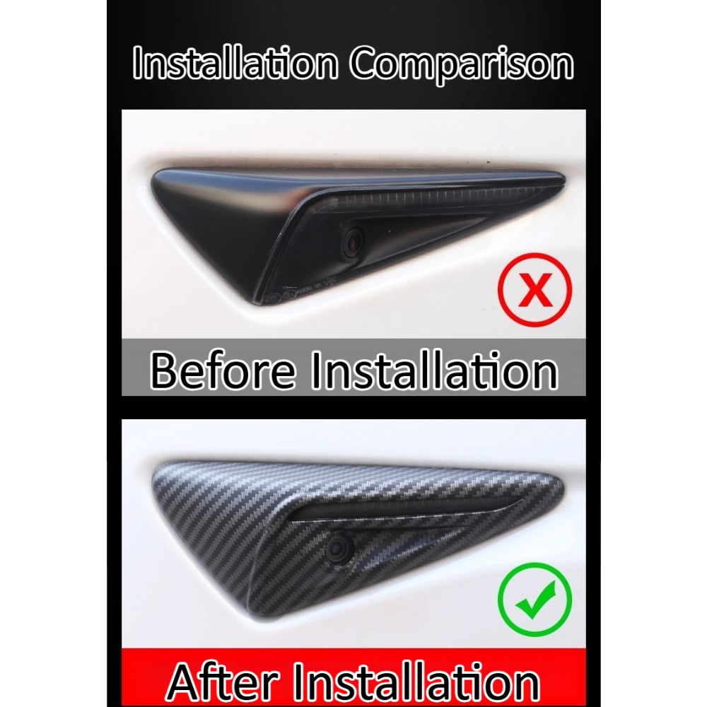 Carbon Fiber Cameras Covers Tr - Car Accessories You Need ulasan dan harga