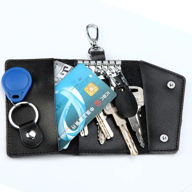 Genuine Leather Keychain Men K - Car Accessories Gifts For Men ulasan dan harga