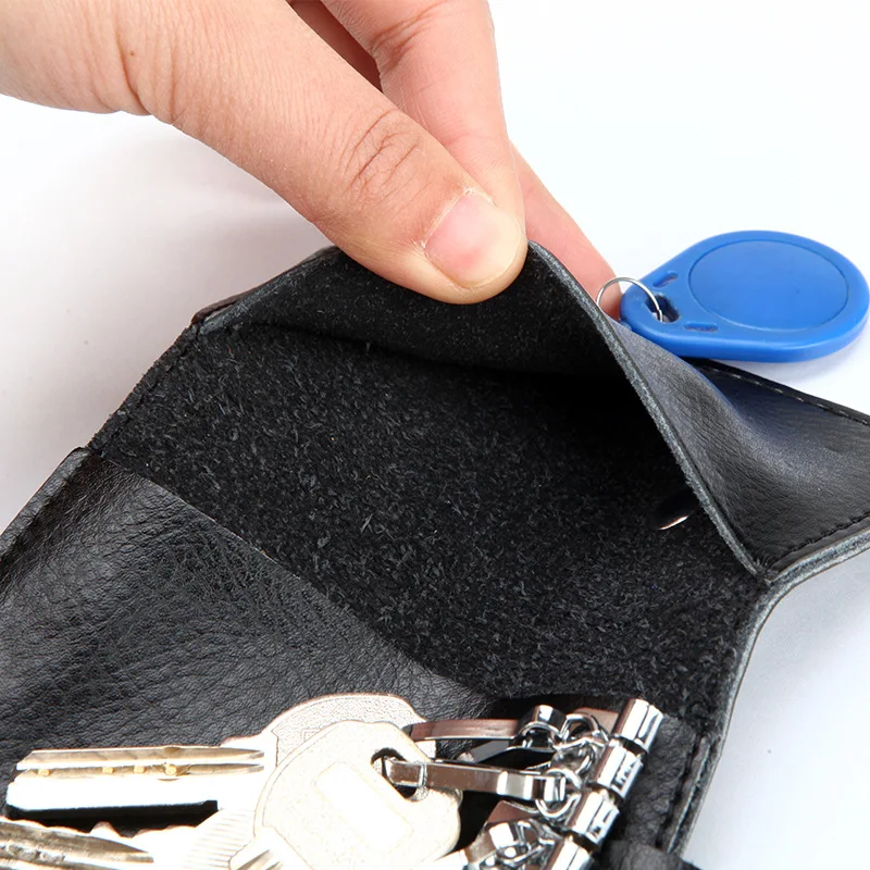 Genuine Leather Keychain Men K - Car Accessories Gifts For Men ulasan dan harga