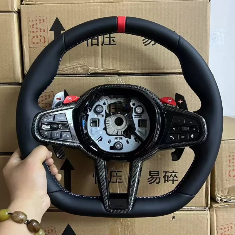 Upgraded Leather For BMW 3 4 5 - Car Accessories For Steering Wheel ulasan dan harga