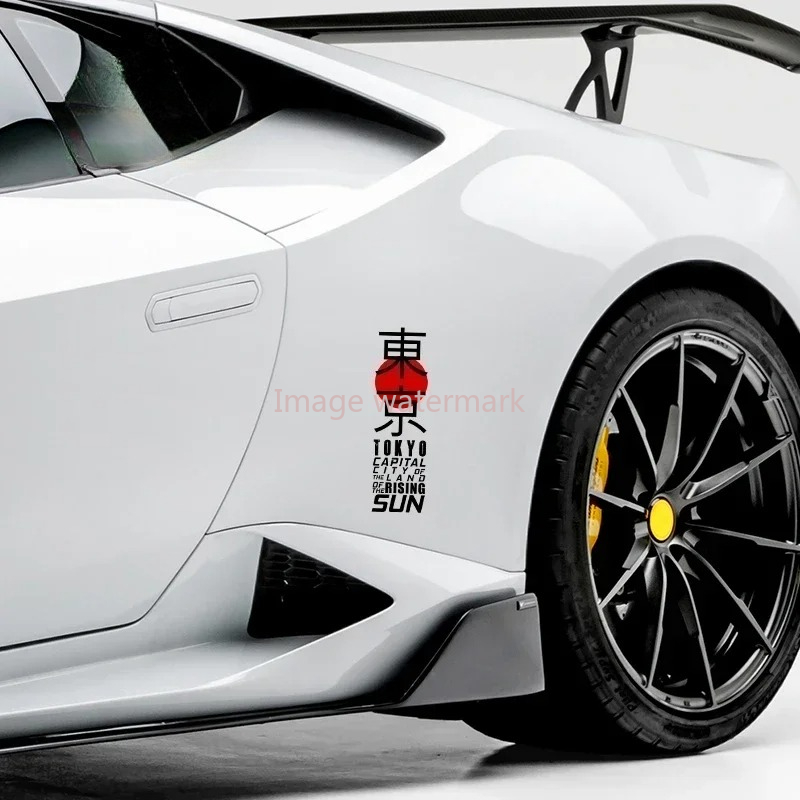Japan Tokyo Graffiti Car Stick - Car Accessories In Tokyo ulasan dan harga