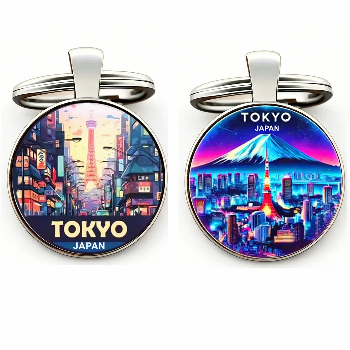 1pc Tokyo Keychain Tower Mount - Car Accessories In Tokyo ulasan dan harga