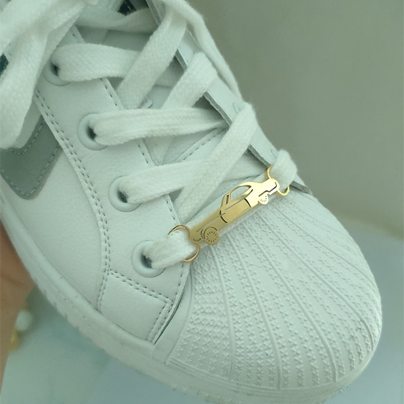 Custom Name Shoe Buckle Stainl - Car Accessories Gifts For Men ulasan dan harga